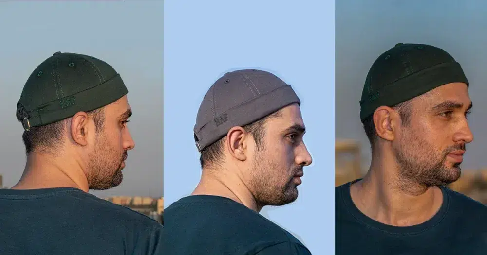 کلاه لئونی تابستانی؛ خرید کلاه لئونی تابستانی با پارچه کتان