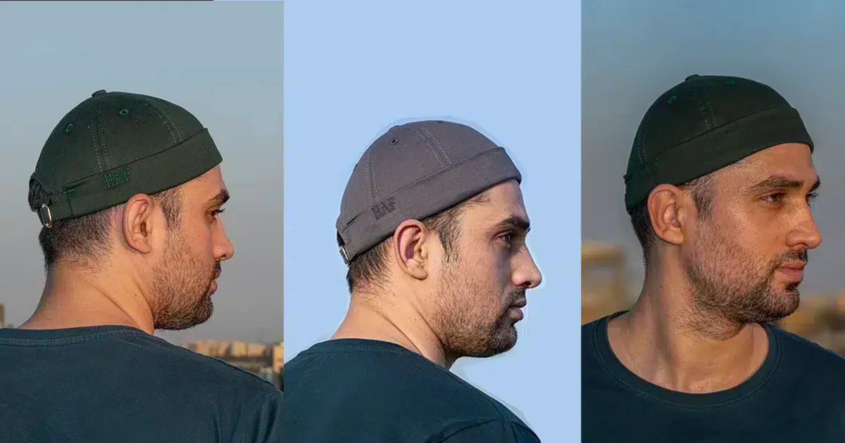 کلاه لئونی تابستانی؛ خرید کلاه لئونی تابستانی با پارچه کتان