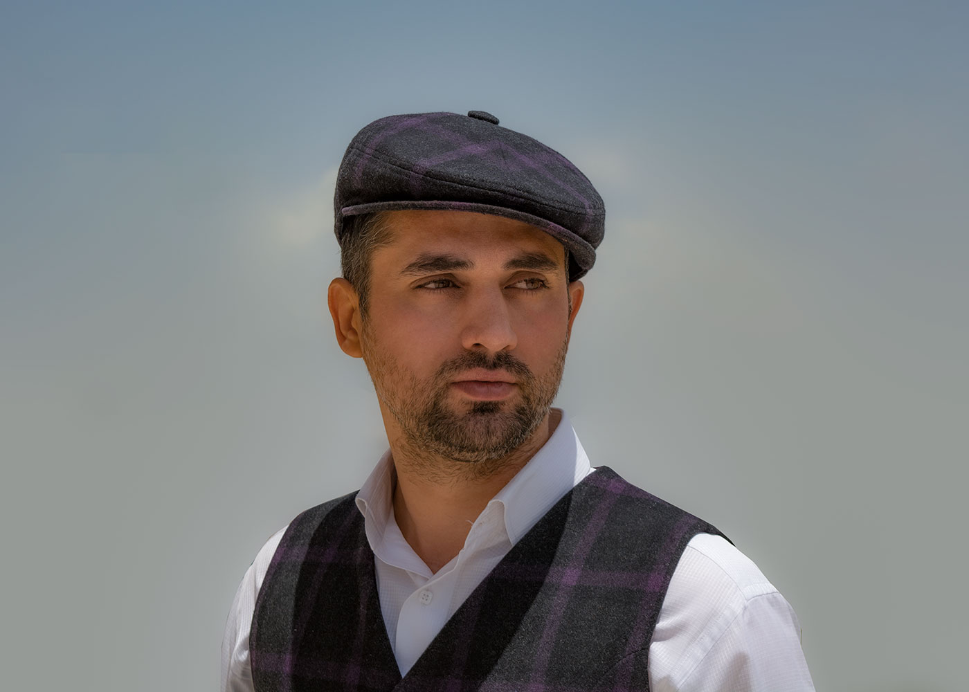 کلاه فلت کد01,کلاه فلت,flatcap,کلاه کلاسیک,کلاه تخت,کلاه