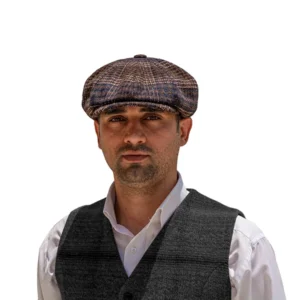 کلاه چهارخانه پشمی